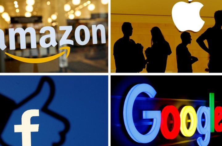 Für Amazon, Apple, Facebook und Google boomt das Geschäft – BBC News