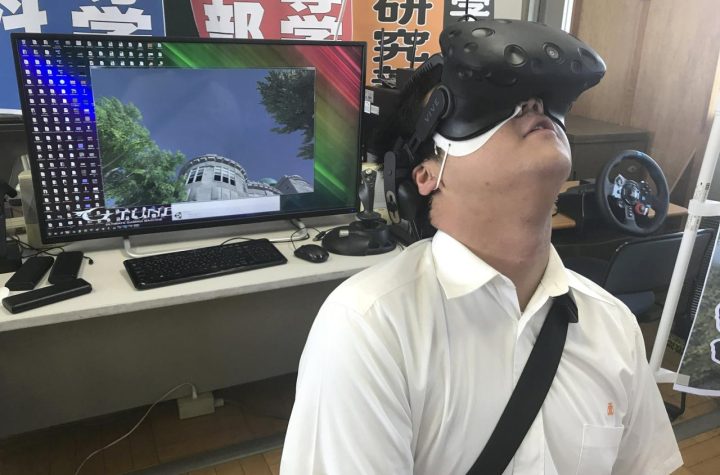 Japanische Studenten nutzen VR, um den Bombenanschlag auf Hiroshima nachzubilden